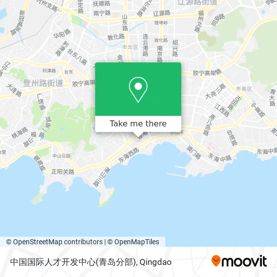 中国国际人才开发中心(青岛分部) map