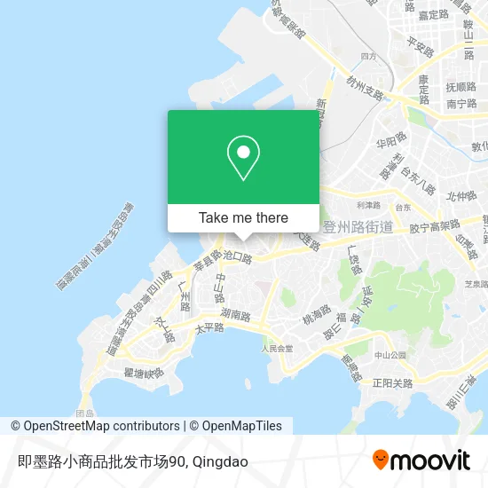 即墨路小商品批发市场90 map