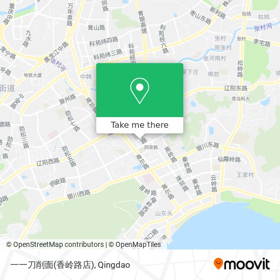 一一刀削面(香岭路店) map