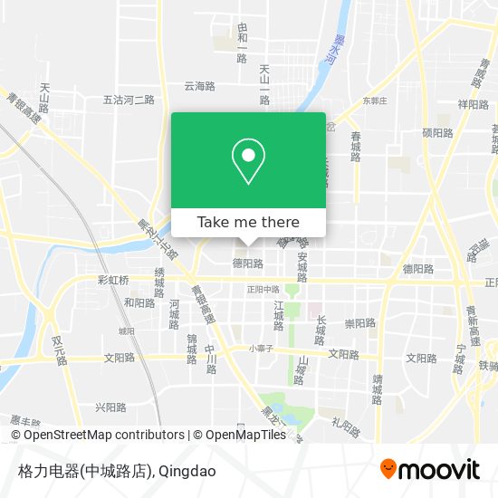 格力电器(中城路店) map