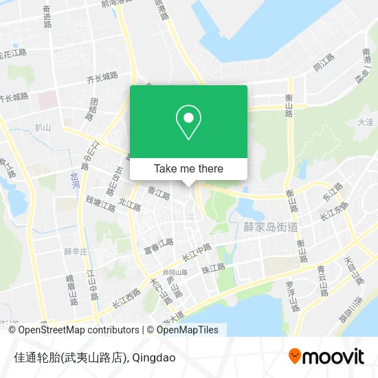 佳通轮胎(武夷山路店) map