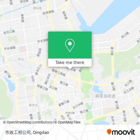 市政工程公司 map