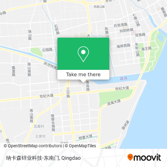 纳卡森锌业科技-东南门 map