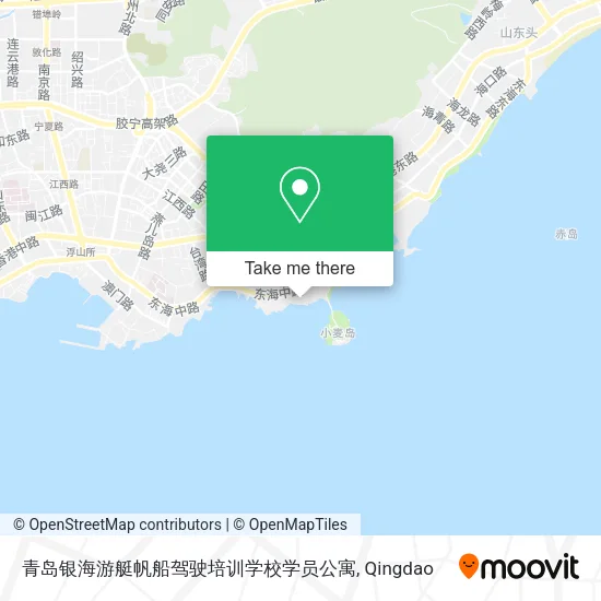 青岛银海游艇帆船驾驶培训学校学员公寓 map