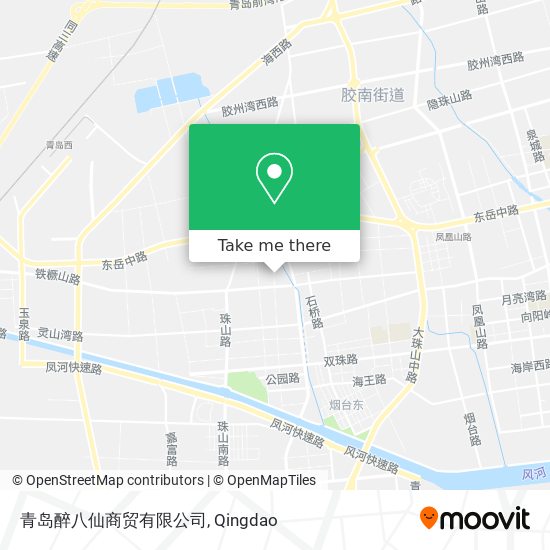 青岛醉八仙商贸有限公司 map