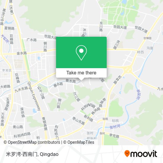 米罗湾-西南门 map