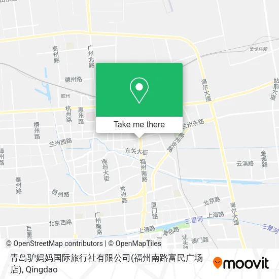 青岛驴妈妈国际旅行社有限公司(福州南路富民广场店) map