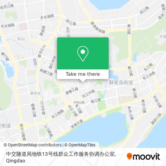 中交隧道局地铁13号线群众工作服务协调办公室 map