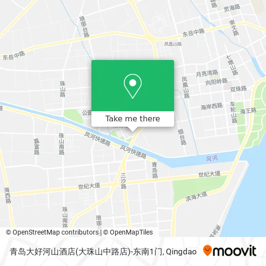 青岛大好河山酒店(大珠山中路店)-东南1门 map