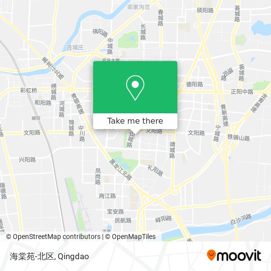海棠苑-北区 map