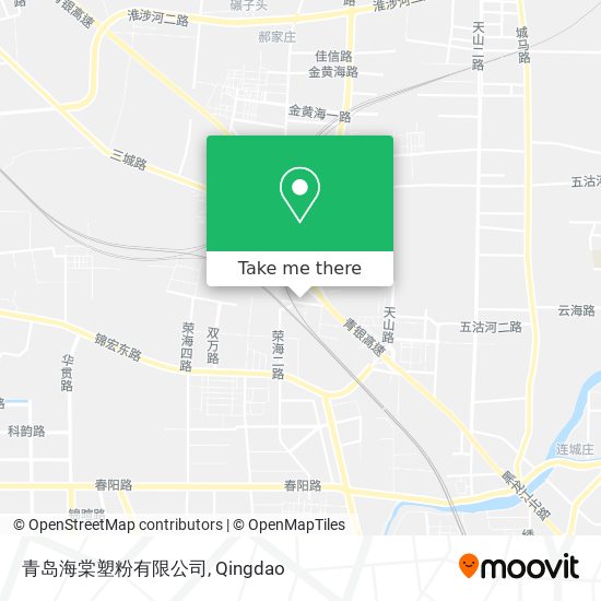 青岛海棠塑粉有限公司 map