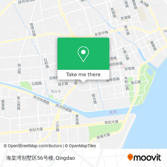 海棠湾别墅区56号楼 map