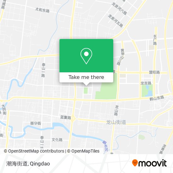 潮海街道 map