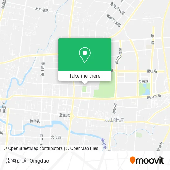 潮海街道 map
