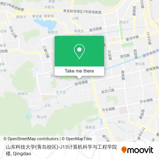 山东科技大学(青岛校区)-J13计算机科学与工程学院楼 map