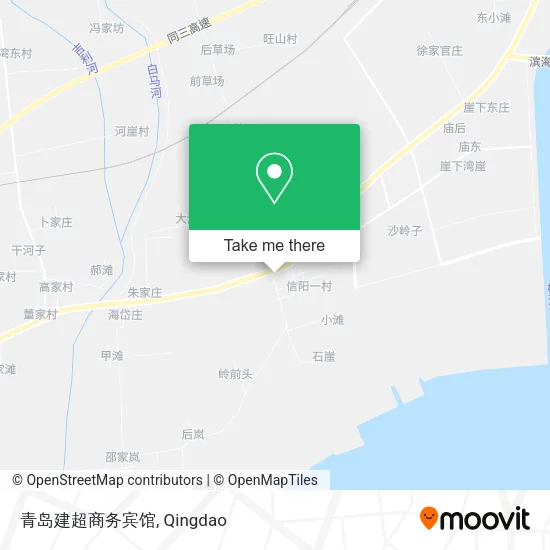 青岛建超商务宾馆 map