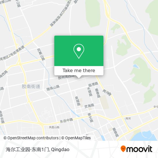 海尔工业园-东南1门 map