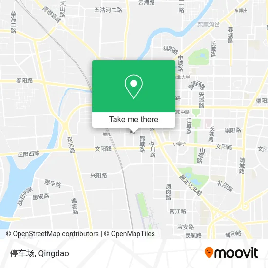 停车场 map