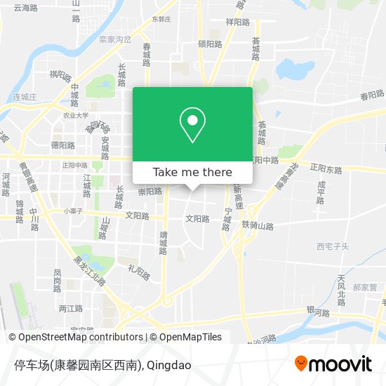 停车场(康馨园南区西南) map