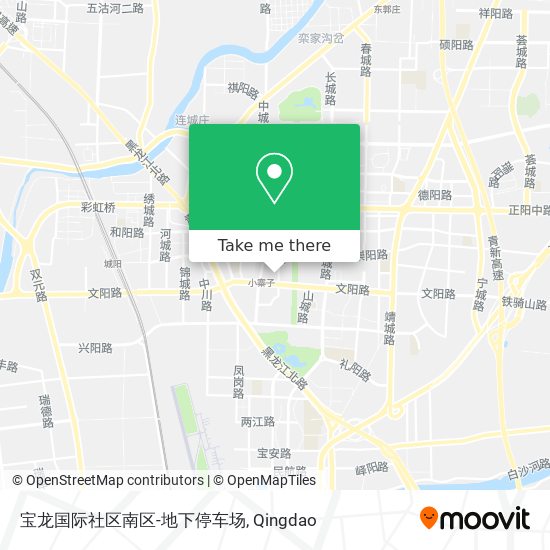 宝龙国际社区南区-地下停车场 map