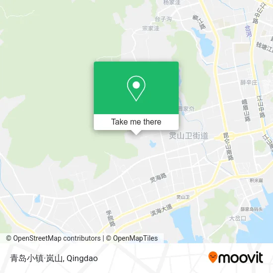 青岛小镇·岚山 map