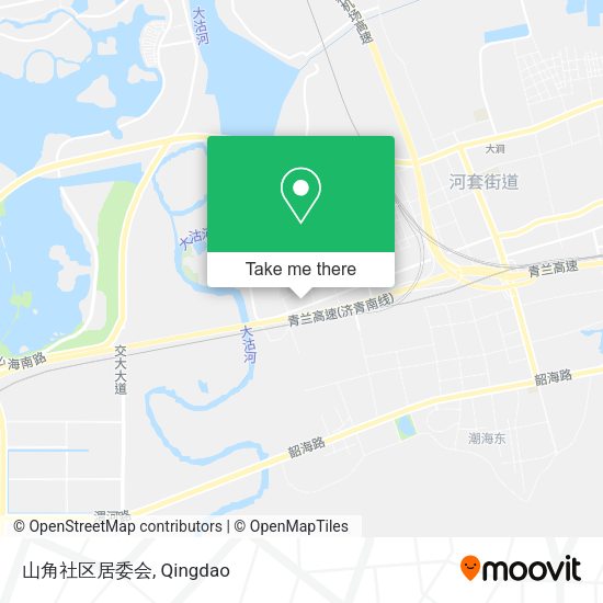 山角社区居委会 map