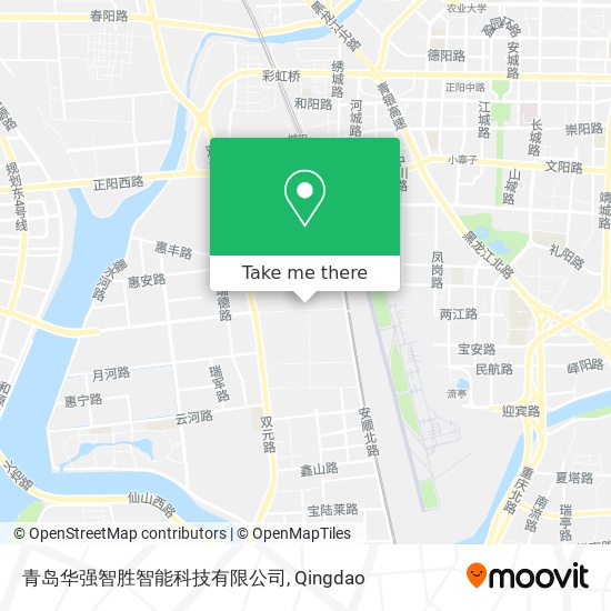 青岛华强智胜智能科技有限公司 map