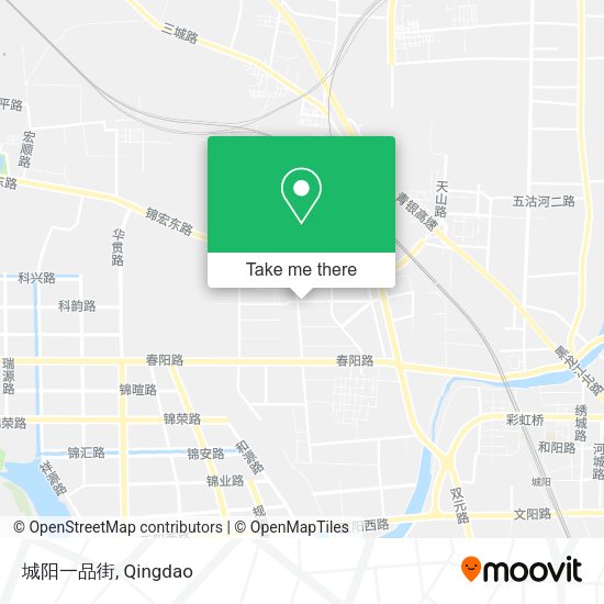 城阳一品街 map