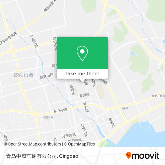 青岛中威车辆有限公司 map