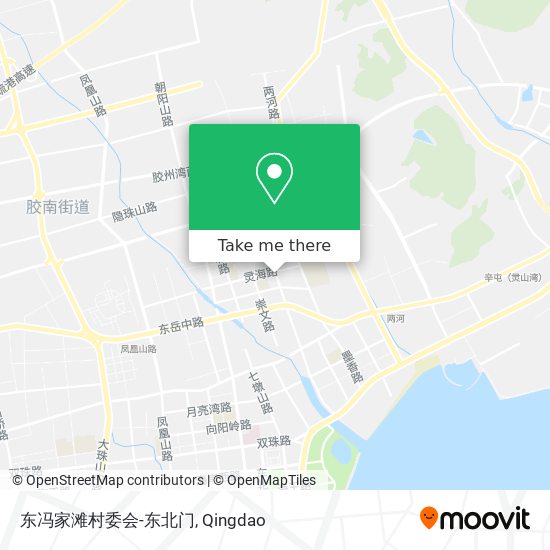 东冯家滩村委会-东北门 map
