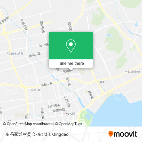 东冯家滩村委会-东北门 map