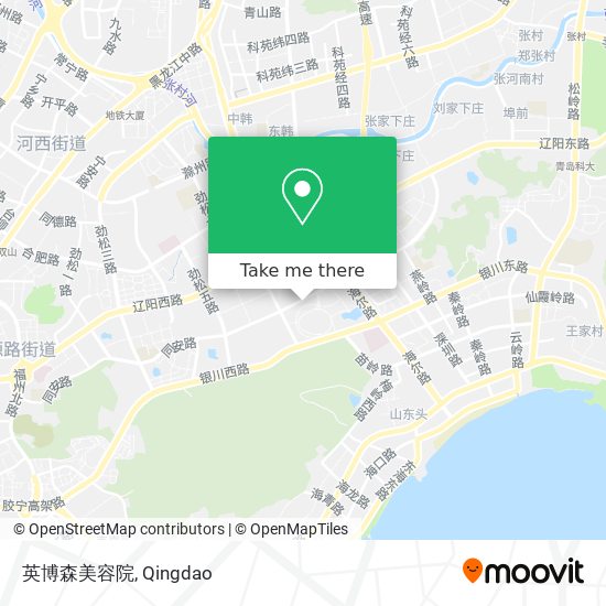 英博森美容院 map