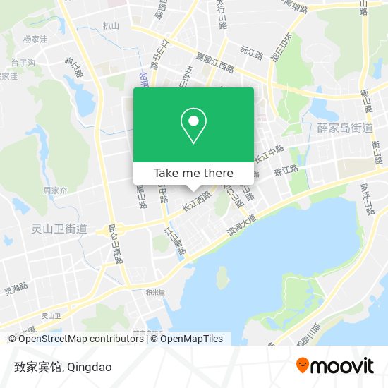 致家宾馆 map