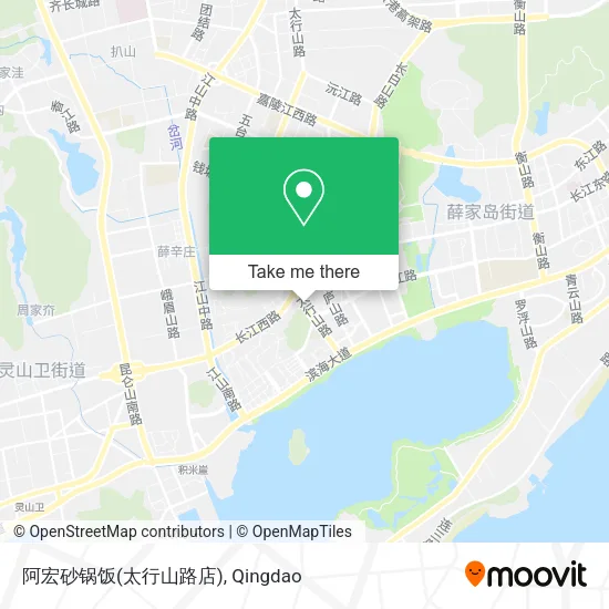 阿宏砂锅饭(太行山路店) map