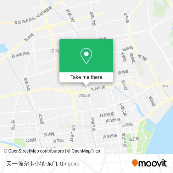 天一·波尔卡小镇-东门 map