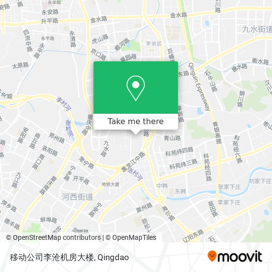移动公司李沧机房大楼 map
