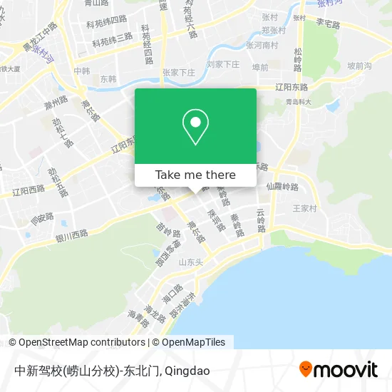 中新驾校(崂山分校)-东北门 map