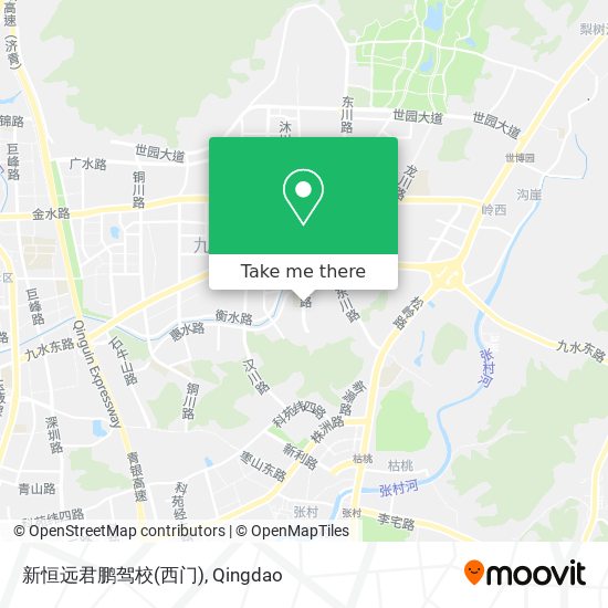 新恒远君鹏驾校(西门) map