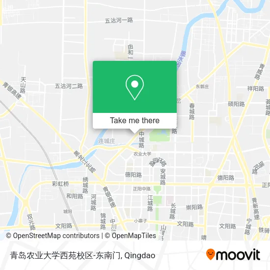 青岛农业大学西苑校区-东南门 map