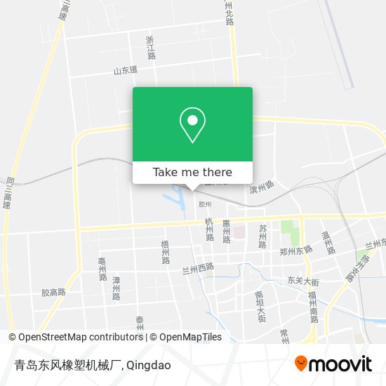 青岛东风橡塑机械厂 map