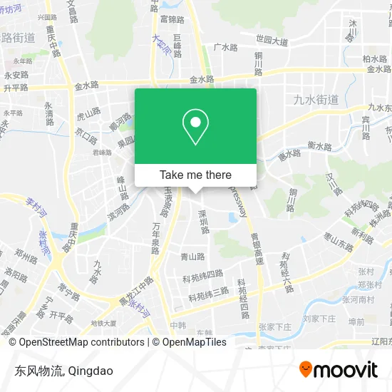 东风物流 map