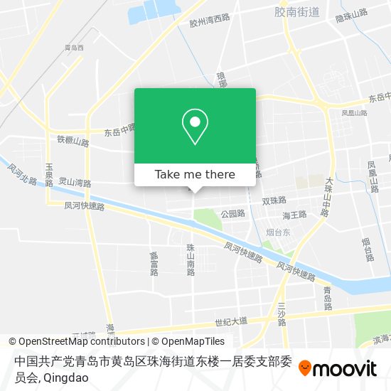 中国共产党青岛市黄岛区珠海街道东楼一居委支部委员会 map