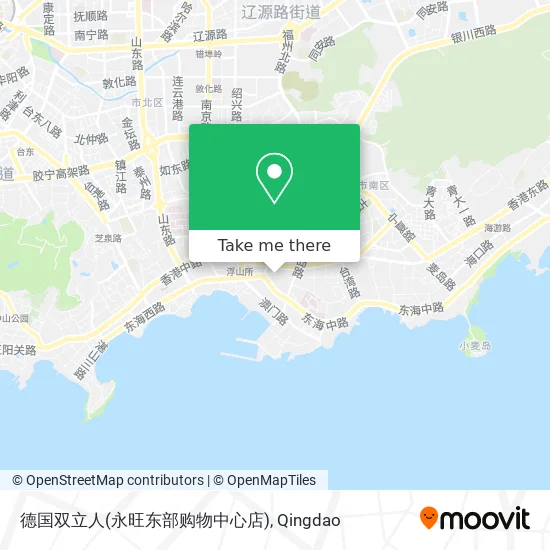 德国双立人(永旺东部购物中心店) map