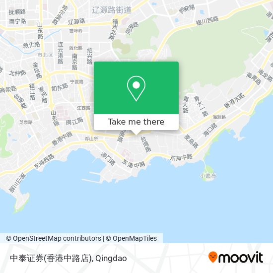 中泰证券(香港中路店) map