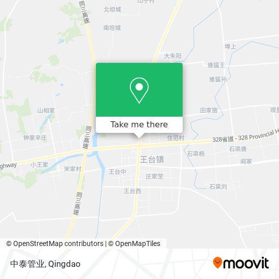 中泰管业 map