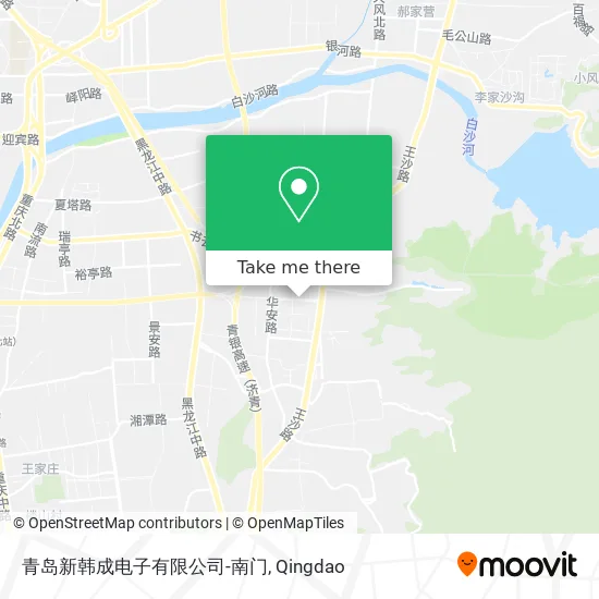 青岛新韩成电子有限公司-南门 map