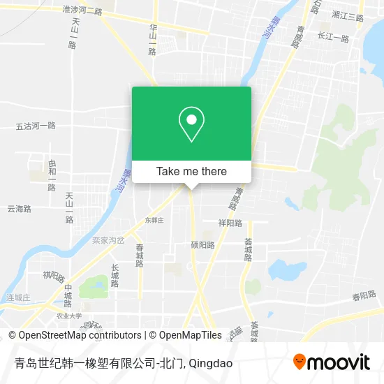 青岛世纪韩一橡塑有限公司-北门 map