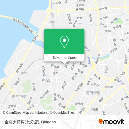 金葵大药房(七分店) map