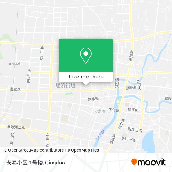 安泰小区-1号楼 map