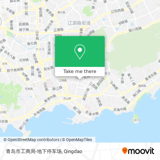 青岛市工商局-地下停车场 map